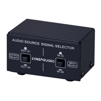 2 V 2 Od Zvočnega Vira Signala Izbor Ovitkov Avdio Distributer Signal Selektor Tone Obseg Stereo Ojačevalnik Odbor