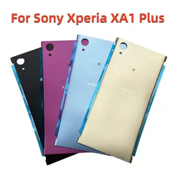 100% Prvotne Za Sony Xperia XA1 Plus Nazaj Baterije Primeru Vrata Zadaj, Ohišje Pokrov G3416 G3412 G3426 G3421 G3423 Pokrov Baterije