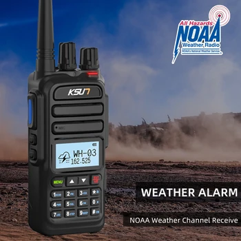 Multiband Radio NOAA Air Band Sprejemnik Amaterski Komunikacije Prenosni Ham Radio Brezžično Nastavitev Naprave dvosmerna Radijska Walkie Talkie