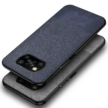 2022 Nove Tkanine, Šivanje Mobilni Telefon kritje za Xiaomi POCO X3 NFC Različica Shockproof Zaščitna Hrbtni Pokrovček za Xiao Primerih