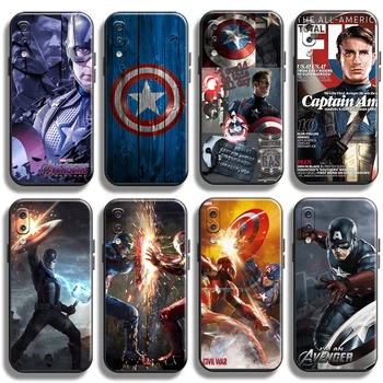 Avengers Captain America Za Samsung Galaxy A20 A20S Telefon Primeru Shockproof Kritje Popolno Zaščito TPU Lupini Coque Carcasa Mehko