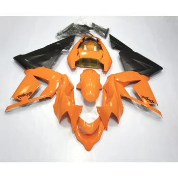 Oranžna ABS Plastike, brizganje Poprodajnem Oklep Karoserija Komplet za Kawasaki ZX 10R ZX-10R 2004-2005