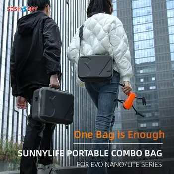 Sunnylife Prenosni kovček Potovanja, Velike Zmogljivosti, Vreča, Pribor za EVO Nano/Lite Serije Nano+ Lite+