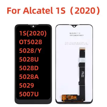 100%Test 6.22 'LCD Za Alcatel 1(2020)/5007U/5029/OT5028/5028D/5028U/5028A/5028Y LCD Zaslon Komponenta Zamenjava