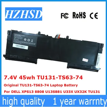 7.4 V 45wh TU131-TS63-74 Original TU131-TS63-74 Laptop Baterija Za DELL XPS13 8808 U13S881 U33X UX32K TU131