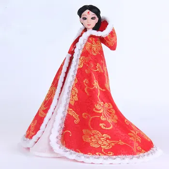 30 cm Lutka Plašč 1/6 Bjd Kitajski Kostum Modni Dodatki Oblačila Otroci Obleko Gor Igrača (Ne Vključuje Lutka)