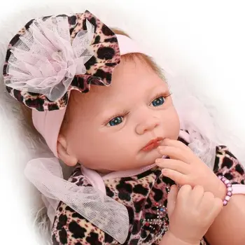Prerojeni Dekle Baby Doll Mehko Ročno 22