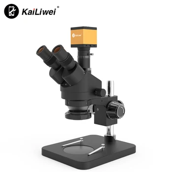 CE Profesionalni Stereo Mikroskop Black Trinocular Mikroskopom Neobvezno Spajkanje Microscopio mehanik mikroskop