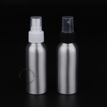 100 ml Visoke Kakovosti Prazno Aluminija Razpršilo Spray Steklenice za Kozmetične Embalaže Make-up Zabojniki Kovinska Zabojnika 10pcs