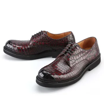 baoduli nov prihod moških obleko, čevlji moški formalno moški čevlji za rolkanje moški krokodil usnjeni čevlji dobili poročiti wending čevlji za moške