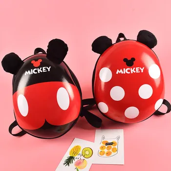 Disney otroška Risanka Hardshell Nahrbtnik Mickey Minnie jajčne lupine Vrtcu Fant in Dekle Srčkan šolska torba