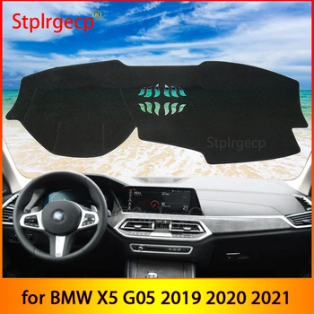 za BMW X5 G05 2019 2020 2021 brez HUD, Anti-Slip Mat nadzorna plošča Pokrov Pad Dežnik Dashmat Avto Dodatki Styling Zajema