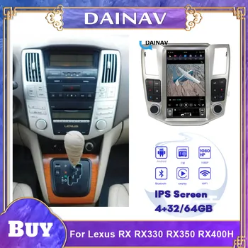 Vertikalni Zaslon 2 Din Android Avto Radio Za Lexus RX II 350 2007 Avtomobilski Stereo sistem Autoradio Auto Zvoka GPS Navigacije