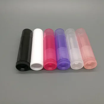 1000pcs/veliko 5ml plastičnih šminka cev prazna balzam za ustnice posode za kozmetične embalaže