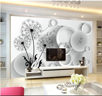 Po meri 3D freske,3D stereo regrat,dnevni prostor kavč, TV steni spalnice stene papirja