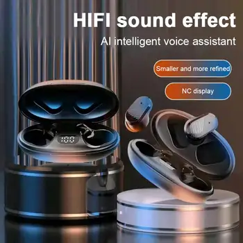 Brezžične Slušalke Inteligentni Zmanjšanje Hrupa Brezžična Slušalka Bluetooth5.0 Slušalke Mini Brezžična Slušalka Bluetooth Slušalke