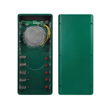 D0UA DIY 10x18650 Moči Banke Primeru za Telefon, Tablični računalnik za Polnjenje Baterije Škatla za Shranjevanje Lupini w/ Bluetooth-združljiv Zvočnik Funkcijo