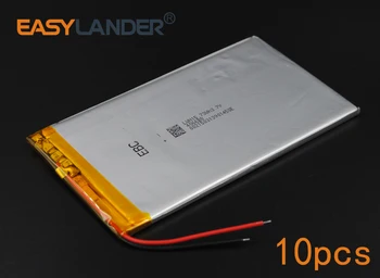 10pcs/Veliko 3,7 V 4300mAh 4066120 Polnilne li Polymer Li-ionska Baterija Za Bluetooth Prenosni E-Knjige Moč Banke Prenosni Potrošnikov