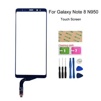 Za Samsung Opomba 8 Steklo Touch Senzor Plošča Za Samsung Galaxy Note 8 Note8 N950, Zaslon Na Dotik, Računalnike Plošče Popravilo Del