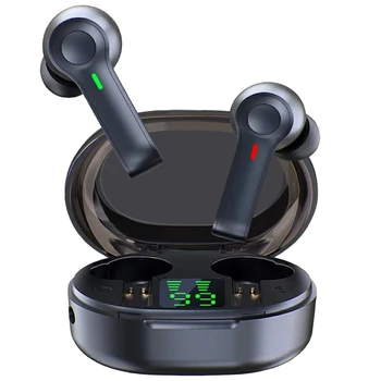 R22 Brezžični Čepkov TWS 5.1 Bluetooth Slušalke Brezžične Slušalke Led Zaslon IPX8 Nepremočljiva 40 Ur HiFi Premium Sound Hrupa