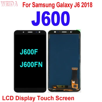 AAA+ LCD zaslon Za Samsung Galaxy J600 J6 2018 J600F LCD-Zaslon, Zaslon na Dotik, Računalnike Skupščine Zamenjava za Samsung J600 LCD Orodje