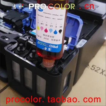 490 GI-490BK Pigment GI-490C GI-490M GI-490Y je Dye črnilo ponovno kit za Canon PIXMA G1400 G2400 G3400 G2410 G3410 inkjet tiskalnik