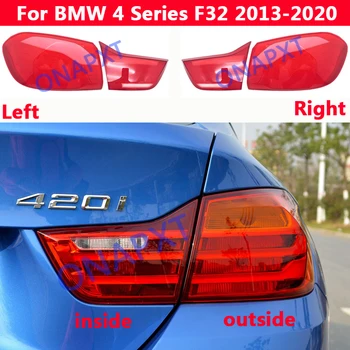 Za BMW 4 Serija Coupe F32 2013-2020 Zadaj Taillamp Pokrov Žarnice Luč Lampshade Rep Svetlobe Primeru Odtenek Shell Nazaj pokrov Objektiva