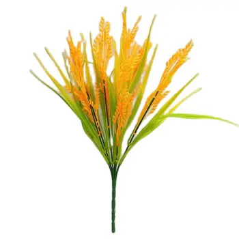 Eno Plastično Riž Rastlin Simulacije Paddy Zelenih Rastlin za Dom Trgovina Predstavitev Umetne Dekorativne Rastline