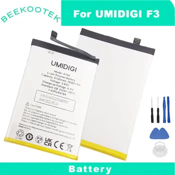 2022 Let 100% Prvotne Za Umidigi F3 baterije 5150mAh Visoke Kakovosti Mobilni Telefon Zamenjava Baterije + Orodja