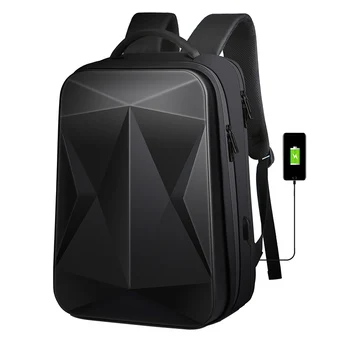 Trdo lupino nahrbtnik, 17 palčni, velika zmogljivost računalnika nahrbtnik ABS potovalna torba USB poslovni nahrbtnik Torbe za ženske in Moškega.