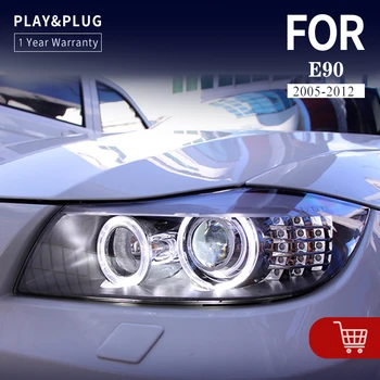 Avto Dodatki Luči Za BMW E90 3Series 2005-2012 LED Smerniki Samodejno Sestavljanje 318i 320i 325i Nadgradnja Dinamičnih Signalov Lučka za Orodje