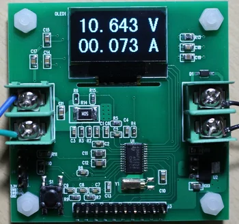 MSP430AFE253 razvoj odbor OLED12864 visoko natančnost, voltmeter ampermeter