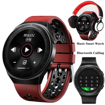 Pametno Gledati Moške 8G Pomnilnik MP3 predvajalnik, Bluetooth Klic Fitnes gledati Poln na Dotik Snemanje T7 MT2 MT3 Moda Smartwatch
