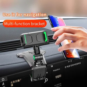 Avto Nosilec za Telefon Samodejno Mobilni Telefon Gori GPS Nosilec Nastavljiv 360° mobilni telefon Stojalo Za iPhone, Samsung Xiaomi Avto Dodatki