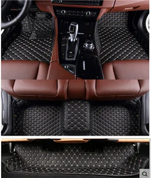 Najboljšo kakovost! Po meri poseben avto predpražnike za Hyundai Grand Santa fe 6 7 sedežev 2019-013 nepremočljiva preproge za Santafe 2015