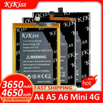 KiKiss Baterija Za Elephone A4 A5 A6 Mini A6Mini 4G Batterij + Progi ŠT.