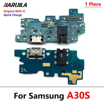 10 Kos 100% Prvotne Polnilnik USB Port Priključek Dock Priključek za Polnjenje Odbor Flex Kabel Za Samsung A30S