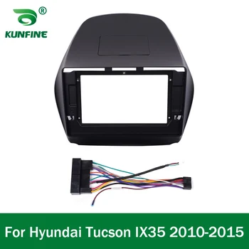 Avto GPS Navigacija Stereo Za Hyundai Tucson IX35 2010-2015 Radio Fascias Plošča Okvir Fit 2Din 10 cm V Dash odprtine zaslona