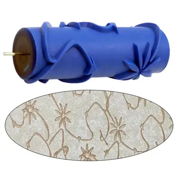 5inch Dekorativni Teksturo Roller, za Steno in Strop Umetnosti Slikarstva Rokav ,Modra