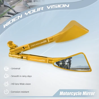 Motorno kolo Rearview Mirror CNC Aluminija Prikaz Strani Ogledala ZA MV AGUSTA Rivale 800 2013 2014 2015 2016 Dodatki