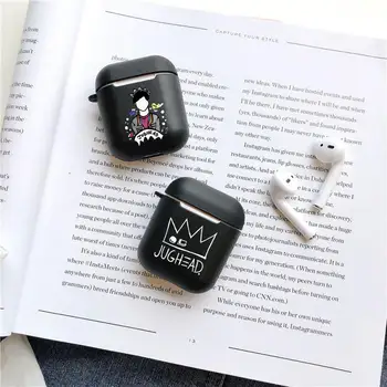 TV Riverdale Jughead Jones Southside Slušalke Primeru Za Apple iPhone Polnjenje Polje Za AirPods Pro Črna Mat Zaščitni Pokrov
